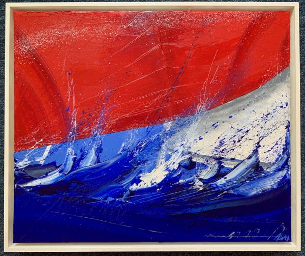 - Acrylic on Canvas, Painting by Annabel Menheneott, measuring 60 x 50 cm (H x W) framed at 64 x 54 cm £850